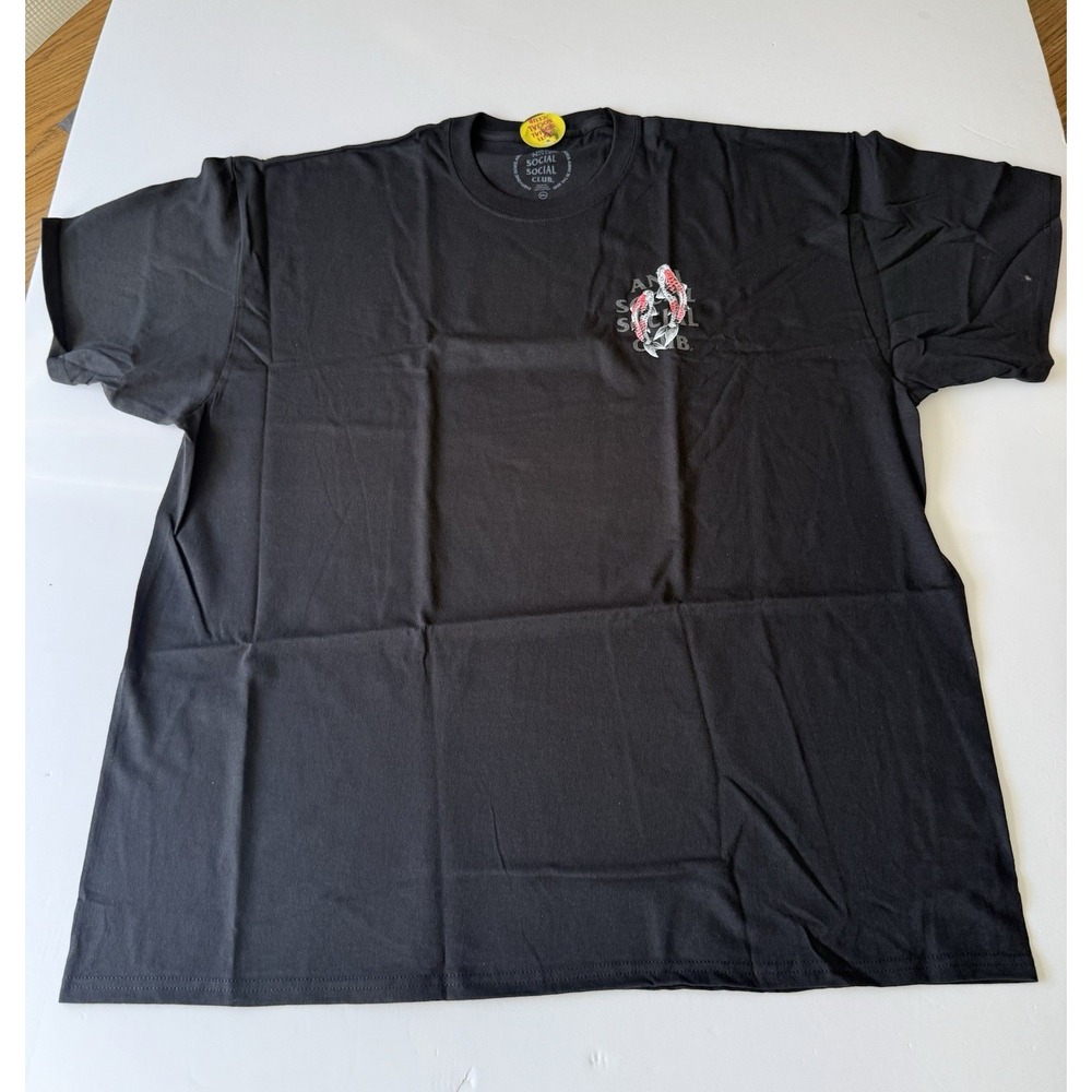Fire Inside Anti-Social Club T-Shirt Unisex, Black, XXL